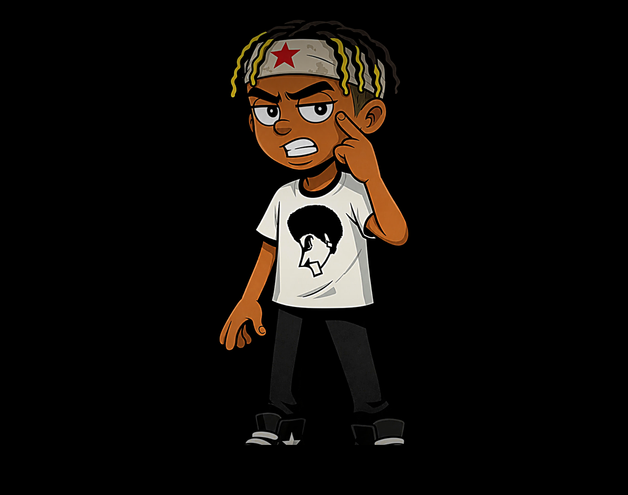 Malik Strawland, the Welcome to Strawland cartoon character